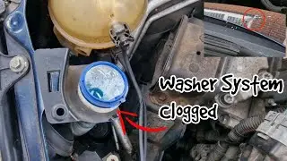 One Of The Methods To Unclog The Windshield Washer System.