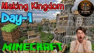 MAKING KINGDOM IN MINECRAFT 🤴 #minecraft #minecraftlive
