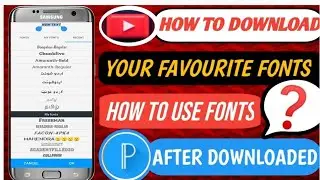 How To Add Fonts In Pixellab || Pixellab Font Download || Google Fonts || Font Pack ||