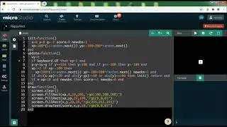 microStudio - Flappy Rect