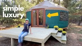 I built the Yurt of my dreams. FULL TOUR