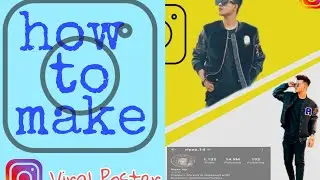 How To Make instagram Viral Post | PicsArt tutorial/editing | Neon Photo Studio | step by step