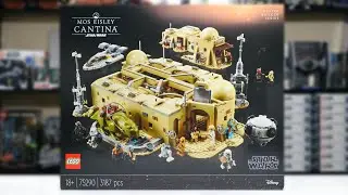 LEGO Star Wars 75290 MOS EISLEY CANTINA Review! (2020)