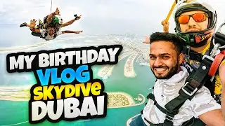 Skydiving On My Birthday In Dubai!