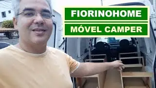 COMO CONFECCIONAMOS NOSSO MÓVEL CAMPER - MONTANDO NOSSA FIORINO MOTORHOME - PARTE 1