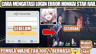 Cara Mengatasi Login Error Honkai Star Rail