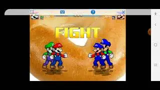 MUGEN Battle #5 SSB Robo-Mario Bros vs SSB SMW TV Oiram Bros