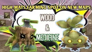 Toram Online - Wood & Medicine High Mats Farming Spot at New Map Eumano Village Ruins || 2S Add Farm