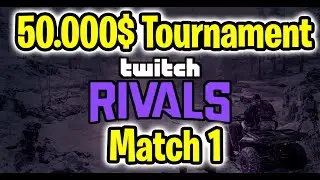 Twitch Rivals Warzone Tournament 50.000$ Match 1 - Call of Duty Warzone Twitch Rivals Tournament