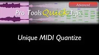 Pro Tools: Quantize Complex MIDI Drum Grooves