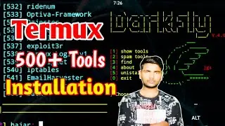 500+ Tool Installation in Termux | DarkFly Tool Installation - Sangam Teach