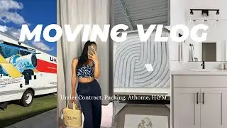 MOVING VLOG | WE'RE UNDER CONTRACT! Packing, Mother's Day fail, At Home, Summer haul