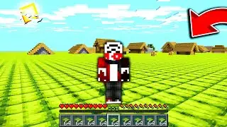 MİNECRAFT SADECE YAPRAK DÜNYADA YAŞAMAK !!