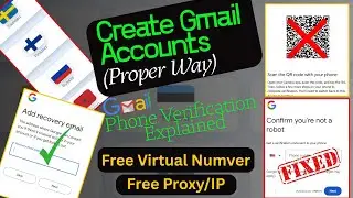Gmail Account Verification: Real Number vs Virtual Number