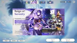 Genshin Impact Patch 2.1 | Summoning for Baal :)