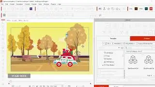 Divertido Carrito Navideño Cartoon Animator 5