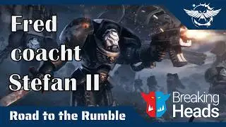 Road to the Raccoon Rumble: Fred coacht Stefan II @BreakingHeads