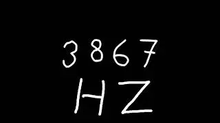 3867 hz