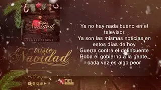 Triste Navidad - (Video Con Letras) - Abraham Vazquez - DEL Records 2018