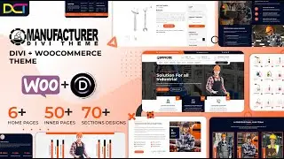 Divi Manufacturer Theme  (Installation Guide)