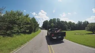 Chasing a Silverado with an FPV DRONE