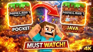 “How To Convert Minecraft PE Into Java Edition | Full Mobile Guide” 💯