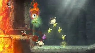 Rayman Legends - Спасти Элисию - Подземная Погоня