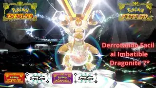 Pokémon Escarlata y Purpura!! Derrotar facil al Imbatible "Dragonite 7*" con Annihilape..