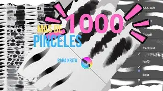 Cómo Descargar Pinceles en Krita RÁPIDO y FÁCIL 🔥 | Mejora tus dibujos en segundos