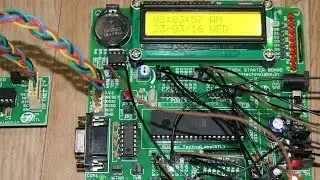8051 Quick starter development board DS1307 Interface