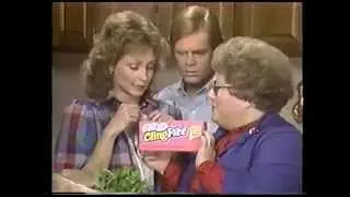 ClingFree sheets with William H. Macy (May 1985)