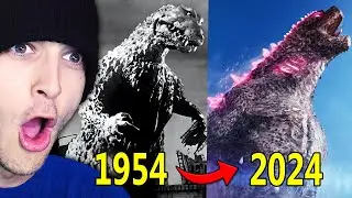 Evolution of Godzilla in MOVIES! (Reaction)