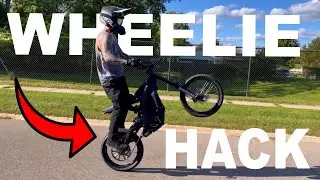 SUR-RON X PEG INSTALL FOR EASY WHEELIES