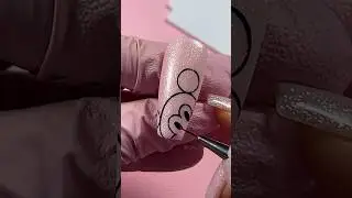 МК Микки Маус #мк #дизайнногтей #идеядизайна