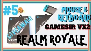 Gamesir VX2  Switch - Realm Royale - Play with Mouse and Keyboard - Aimswitch