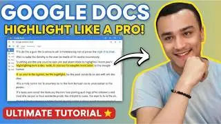How To Highlight A Text In Google Docs ( FULL GUIDE)