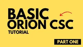 Basic Tutorial On Orion For Simple Structure _ Part 1