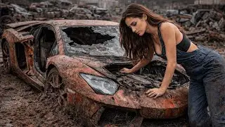 Unexpectedly, a $400,000 Lamborghini was found rotting — Complete ASMR Restoration