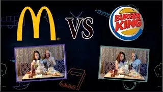 MCDONALD's or BURGER KING? Compare! Where is tastier and cheaper?