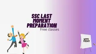 SSc 2021 last moment preparation