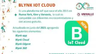 Analítica de datos en RealTime con Blynk IoT Cloud y ThingSpeak