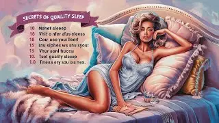 Secrets of Quality Sleep: 10 Strategies For Better Rest 💕