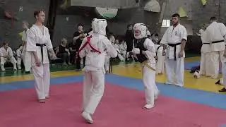 STRUIN DOJO на соревнованиях по каратэ/Дудин Доминик 2 бой