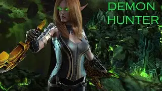 Leveling Night Elf Demon Hunter 8-41. Guide for newcomers. (Shadowlands)