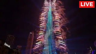 LIVE: Dubai New Year 2025 Fireworks Show | Happy New Year