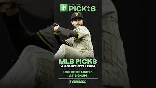 BEST MLB DraftKings Pick 6 Plays Today! 🔥| MLB Picks & Predictions | Tuesday 8/27/2024 #draftkings