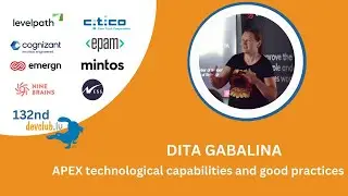 APEX technological capabilities and good practices by Dita Gabalina at Low-code/No-Code DevClub.lv