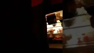 Trapping a fart inside a fridge