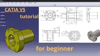 catia v5 tutorial in hindi | catia v5 tutorial for beginner |catia v5 part design|catia v5 tutorial|