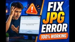 Cannot open jpg files with windows photo viewer